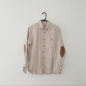 J. Crew workshirt with elbow patches